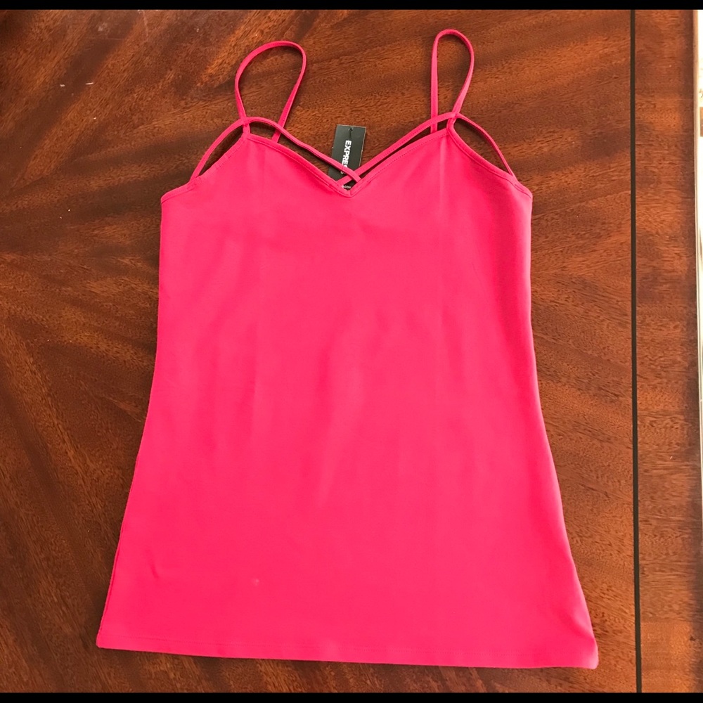 NWT Express tank top with straps, size Medium